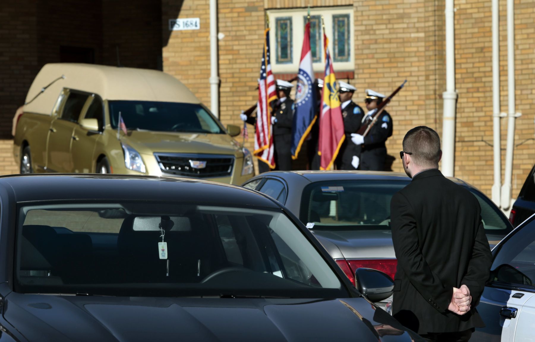 Funeral held for St. Louis police officer